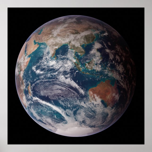 Earth: The Eastern Hemisphere Poster (Front)