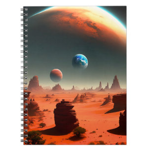 Earth This Is Mars Calling, Notebook