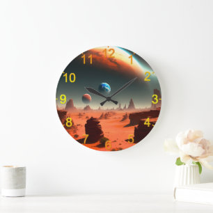 Earth This Is Mars Calling,  Wall Clock