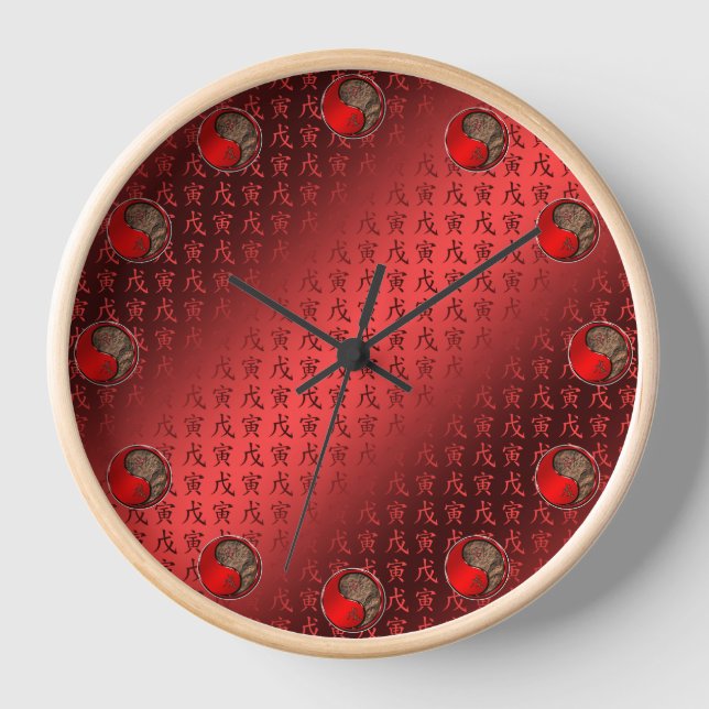 Earth Tiger Clock (Front)