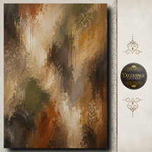 Earth Tone Abstract Decoupage Neutral Texture