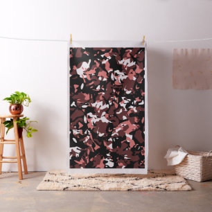 Earth Tone Camo Fabric