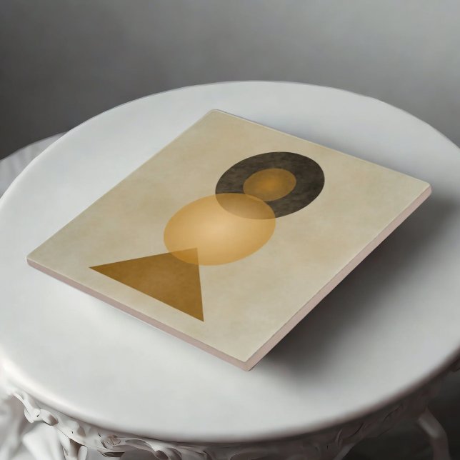 Earth Tone Geometric Aesthetic Ceramic Tiles (Creator Uploaded)