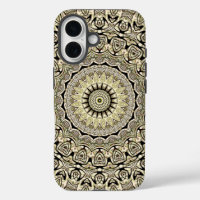 Earth Tone Mandala Intricate Geometric Patterns