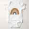 Earth Tone Rainbow Baby Bodysuit