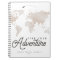 Earth Tone Watercolor Map Travel Journal Gift