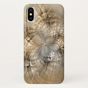 Earth Tones Abstract Modern Fractal Art Texture Case-Mate iPhone Case