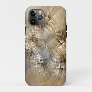 Earth Tones Abstract Modern Fractal Art Texture Case-Mate iPhone Case