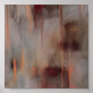 Earth tones blend poster