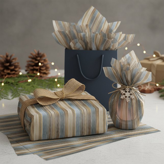 Earth Tones Christmas Pattern#27 ID1009 Tissue Paper (Creator Uploaded)