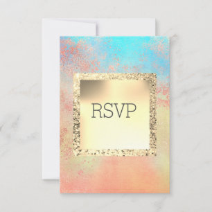 Earth tones with Gold RSVP RESPONSE new