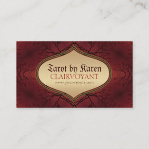 Earth Tree Life Tarot Business Cards