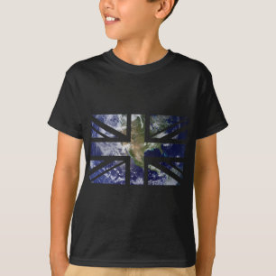 Earth Union Jack British(UK) Flag T-Shirt
