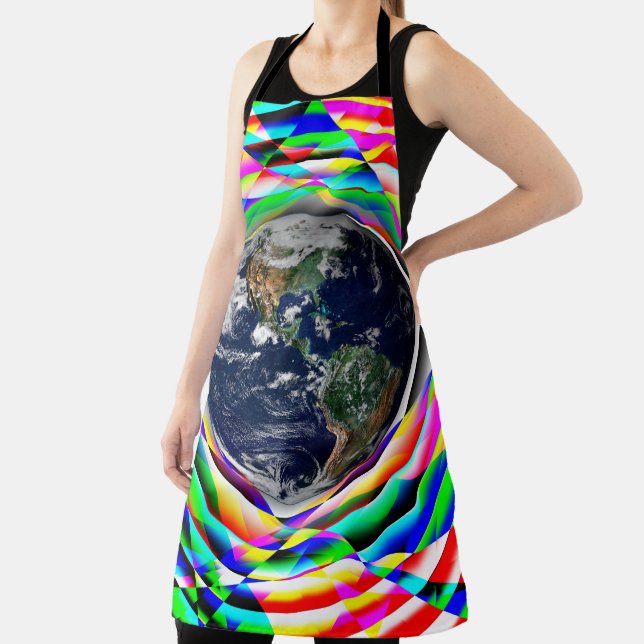 Earth Vibes by Kenneth Yoncich Apron (Insitu)