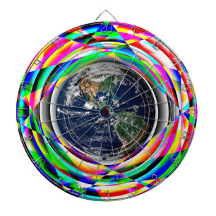 Earth Vibes by Kenneth Yoncich Dartboard