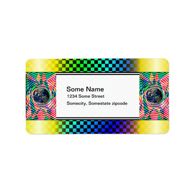 Earth Vibes by Kenneth Yoncich Label (Front)