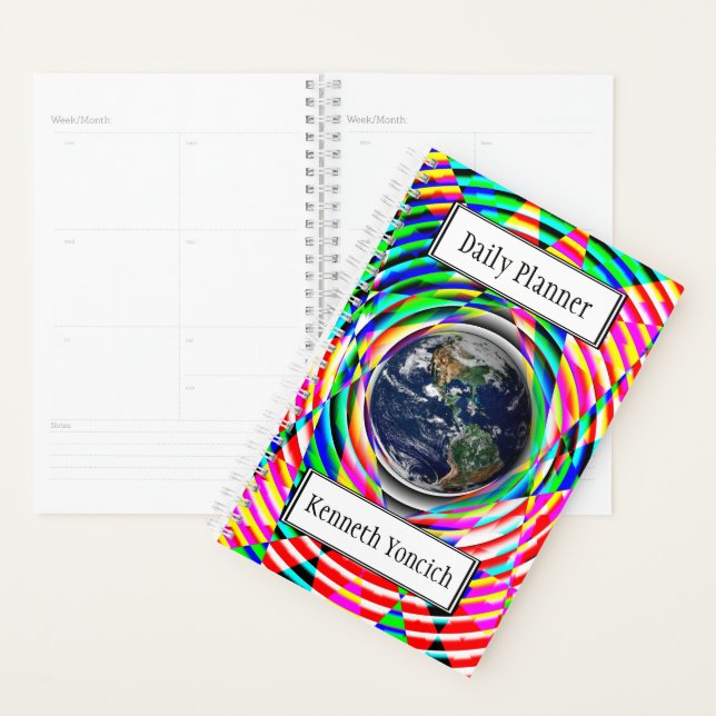 Earth Vibes by Kenneth Yoncich Planner (Display)