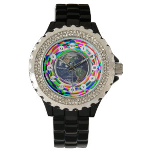 Earth Vibes (Roman Face) by Kenneth Yoncich Watch