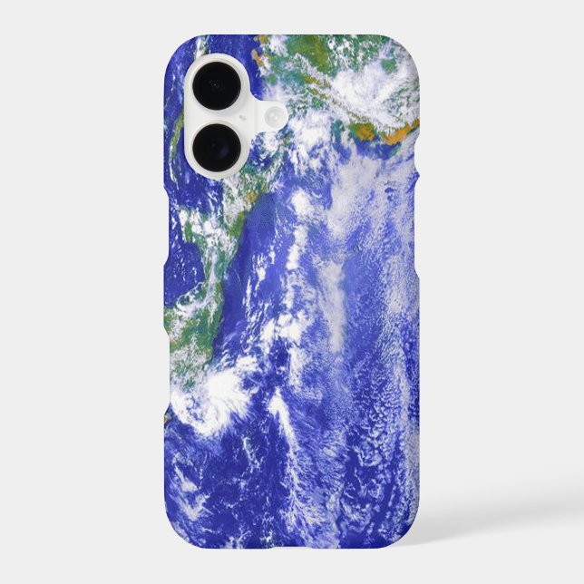 Earth View Continents Oceans Space Theme (Back)