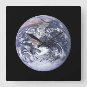 EARTH WALL CLOCK