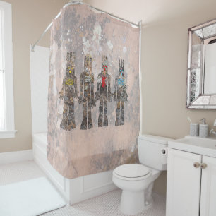 Earth Wind Fire and Water Shower Curtain