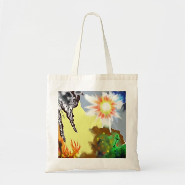 Earth Wind & Fire Tote Bag (Front)