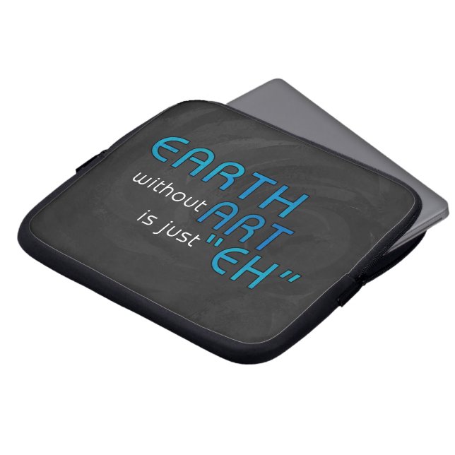 Earth without Art Laptop Sleeve (Front Top)