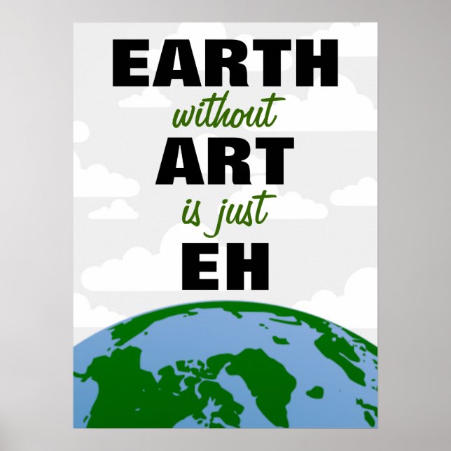 EARTH without ART Poster (Front)