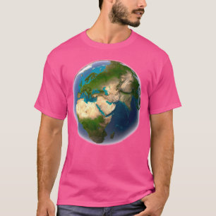 Earth World Globe Map Planet T-Shirt