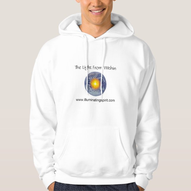 earthbabajpg, The Light From Withi... - Customised Hoodie (Front)