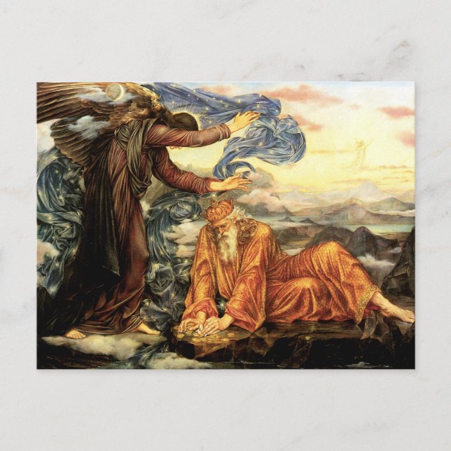 Earthbound by Evelyn De Morgan, Victorian Art Postcard (Front)