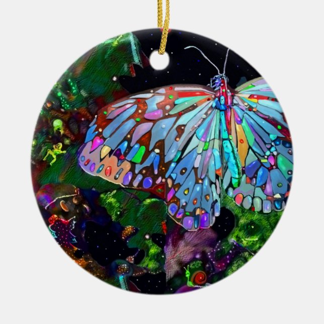 Earthbound! Ceramic Tree Decoration (Front)