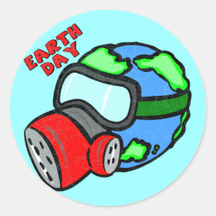 Earthday Shirts and Gifts Classic Round Sticker