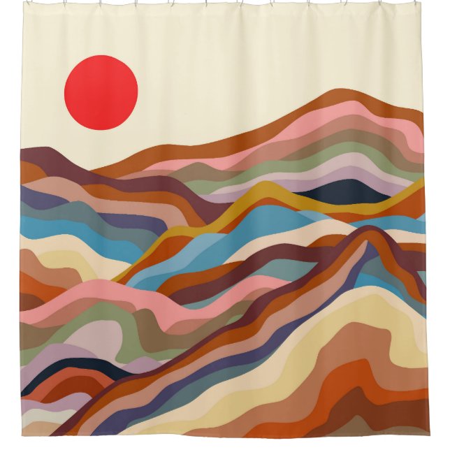 Earthen Majesty Shower Curtain (Front)