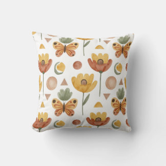 Earthen Petals & Wings Cushion