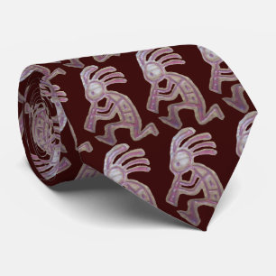 Earthenware Kokopelli Tie