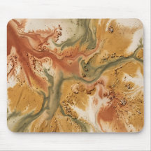Earthflow Mineral Sediment Abstract Mouse Pad