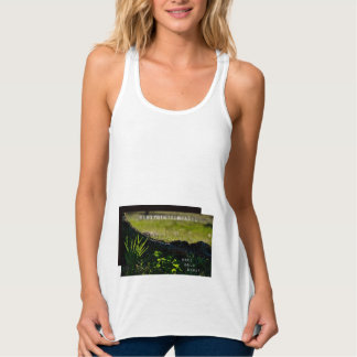 Earthlight and Healing Japanese Flowers and Poetry Singlet