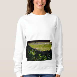 Earthlight and Healing Japanese Flowers and Poetry Sweatshirt