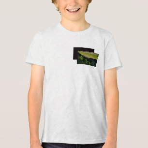 Earthlight and Healing Japanese Flowers and Poetry Tri-Blend Shirt