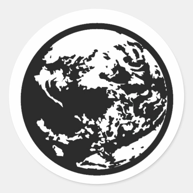 EarthMother Classic Round Sticker (Front)