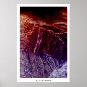 Earthography 1 Vibrant Poster