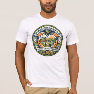 Earthquake Resilience & Support Tee
