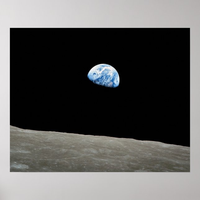 Earthrise 16"x20" print (Front)