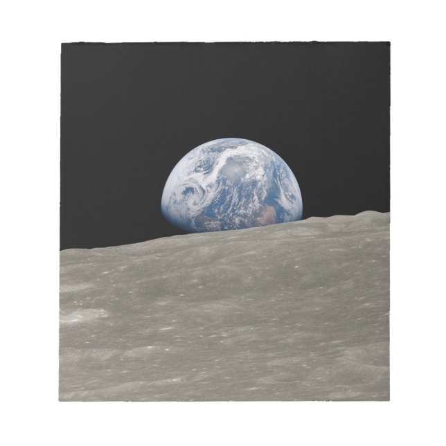 Earthrise Apollo 8 Notepad (Front)