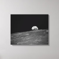 Earthrise from Apollo 8 Moon Mission