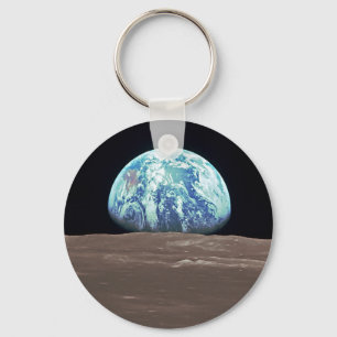 Earthrise from the Moon Key Ring