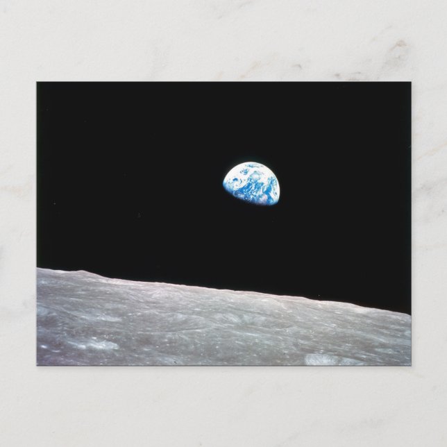 Earthrise Holiday Postcard (Front)