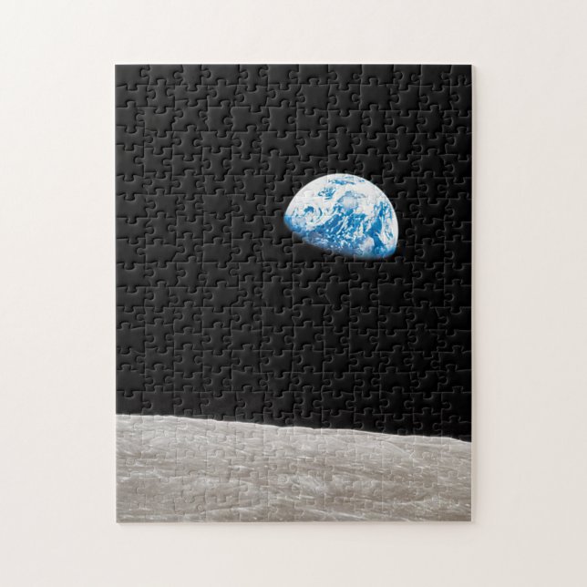 Earthrise William Anders Jigsaw Puzzle (Vertical)