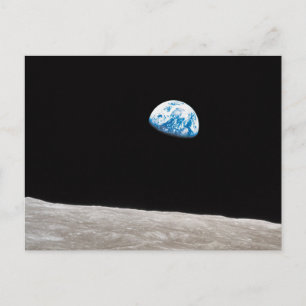 Earthrise William Anders Postcard